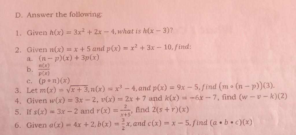 solved-d-answer-the-following-1-given-h-x-3x2-2x-chegg