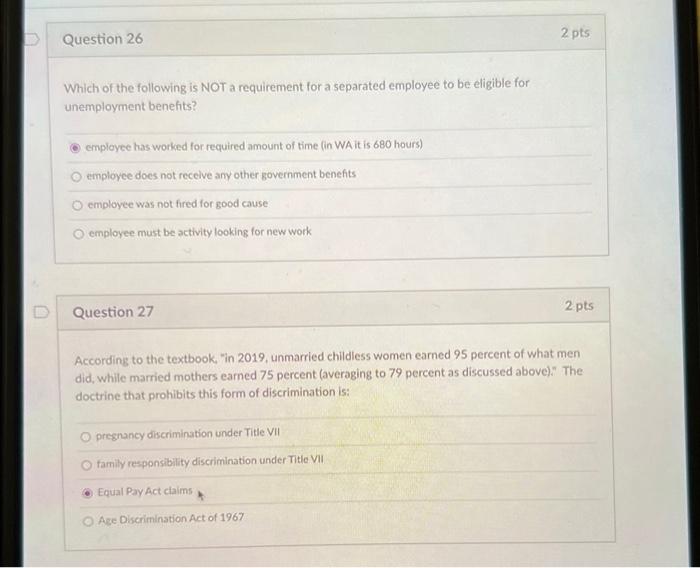 Solved I just need the answers. you dont need to explain. | Chegg.com