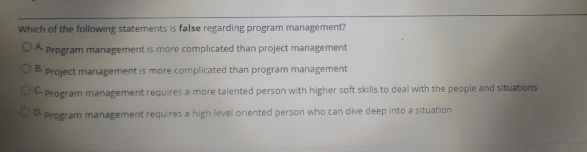 Which Statement Is Incorrect Regarding Hybrid Organizations Solved Which of the following statements is false regarding | Chegg.com
