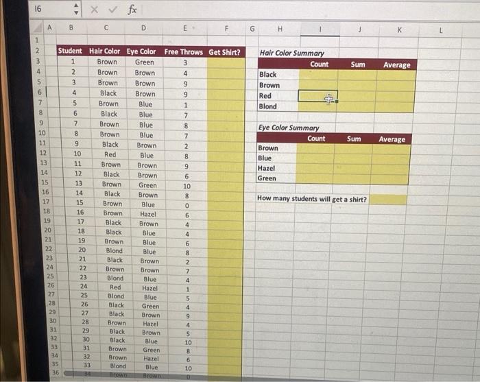 Solved The athletic department is sponsoring a free throw