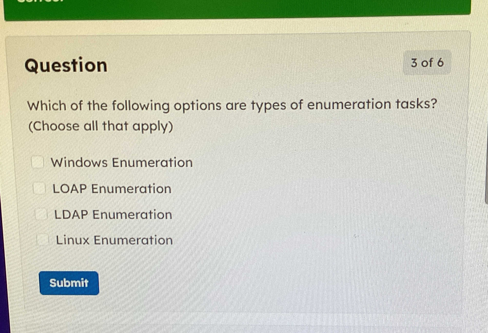 Solved QuestionWhich of the following options are types of | Chegg.com