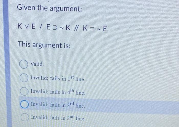Solved Given the pair of statements: ∼(Q⊃∼A) and A⋅Q | Chegg.com