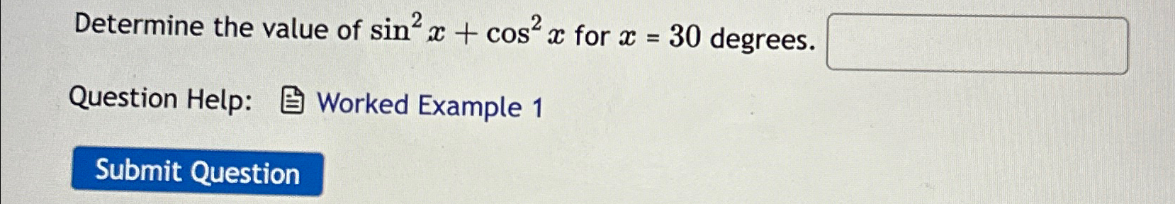 solved-determine-the-value-of-sin2x-cos2x-for-x-30-chegg