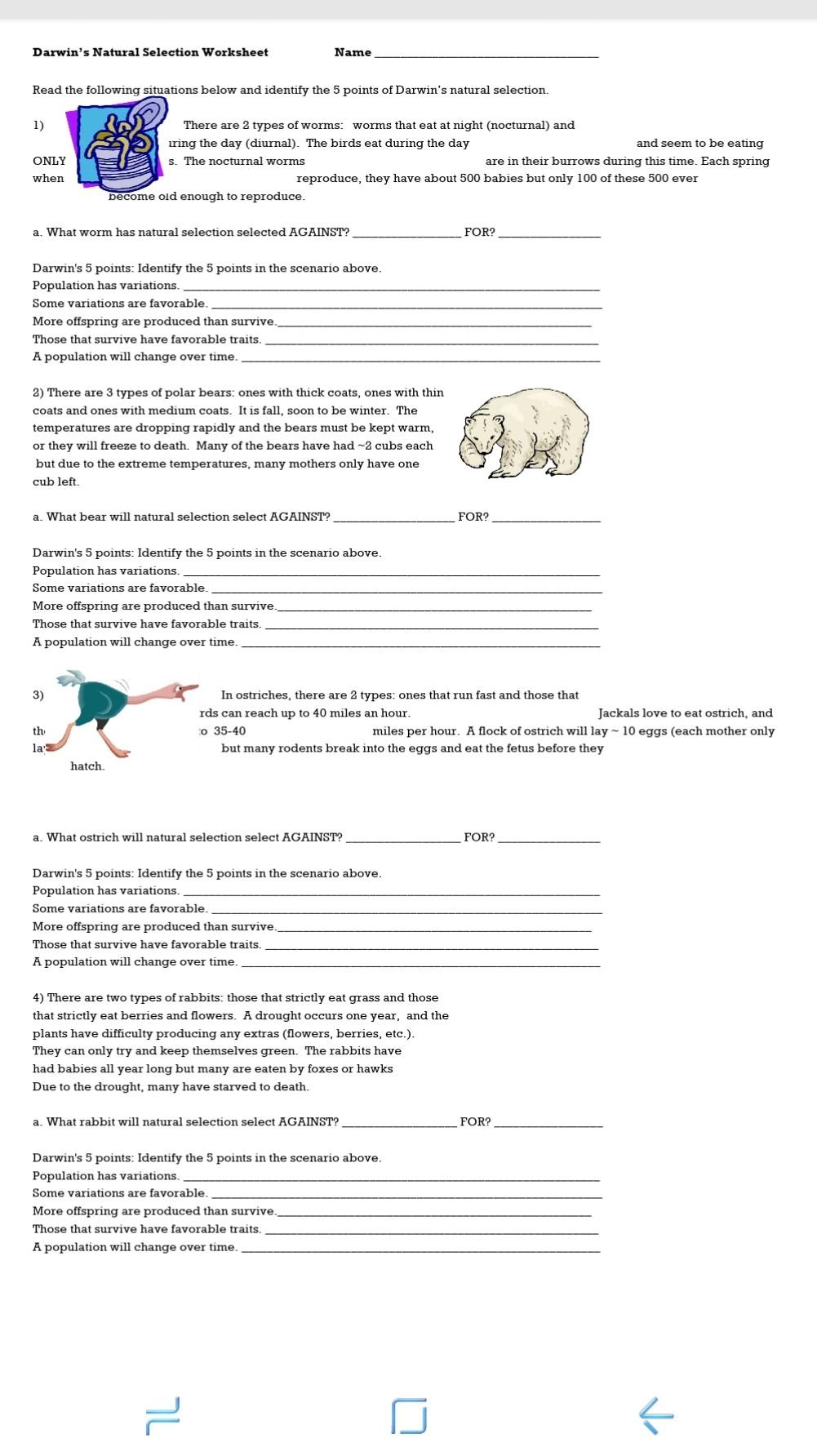 Solved Read the followinc situations below and identify the | Chegg.com