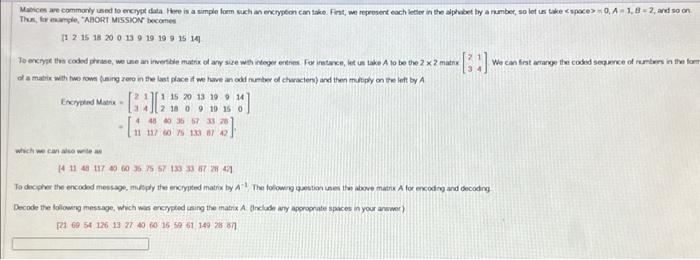 Solved Thes, for mample, 