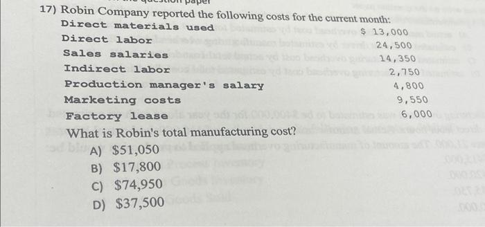 17-robin-company-reported-the-following-costs-for-chegg