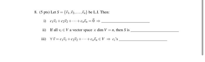 Solved * Linear Algebra * Please solve the following linear | Chegg.com