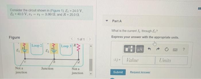 Solved Review Consider the circuit shown in (Figure 1). Et = | Chegg.com