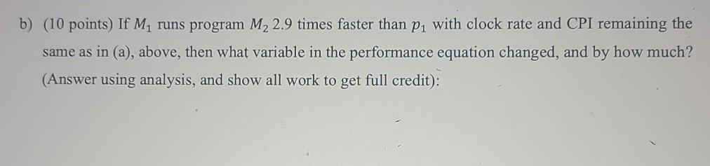 Solved 2. Performance: Definitions and Issues: (20 points) | Chegg.com