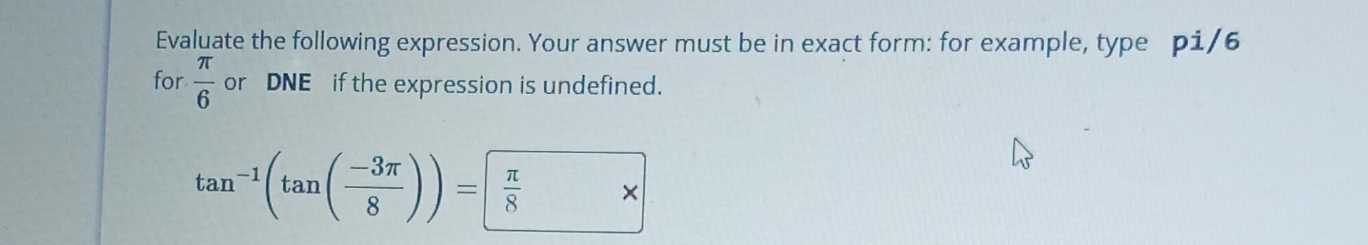 Solved Evaluate the following expression. Your answer must | Chegg.com