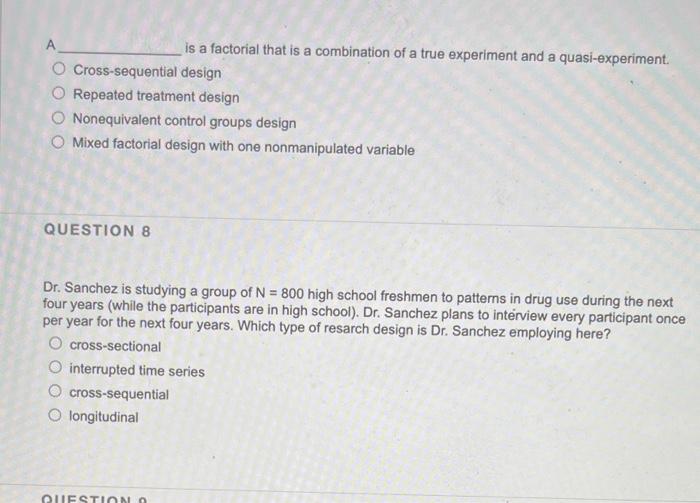 Solved A is a factorial that is a combination of a true