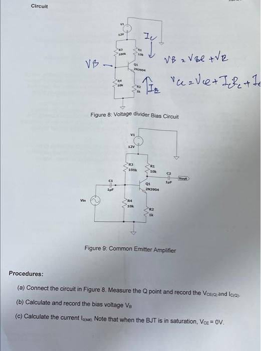 Solved Circuit V1 lu VB RI 2N VB z V Be the It reale+ If the | Chegg.com