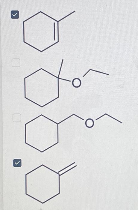 Solved What is/are the predominate product(s) of the | Chegg.com