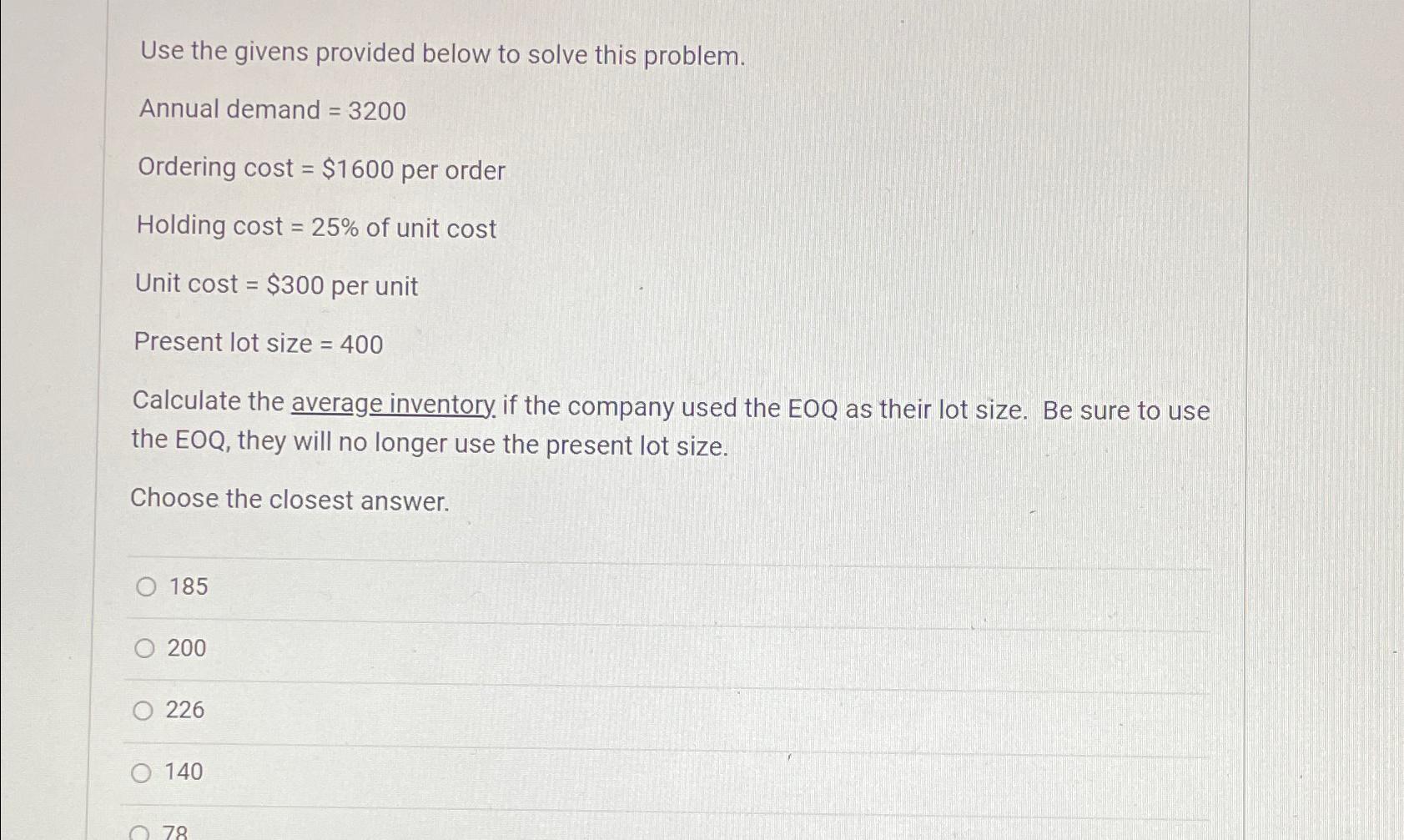 Solved Use the givens provided below to solve this | Chegg.com