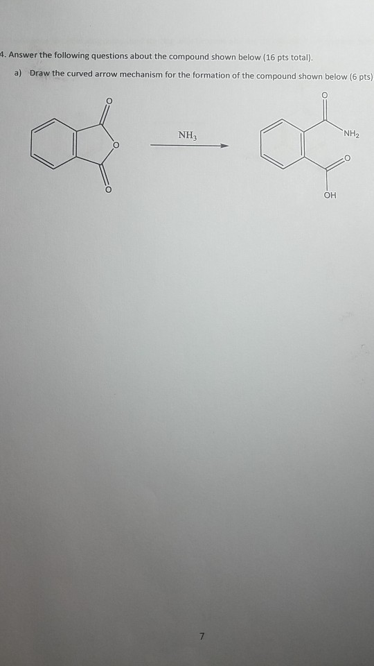 Solved Answer the following questions about the compound | Chegg.com