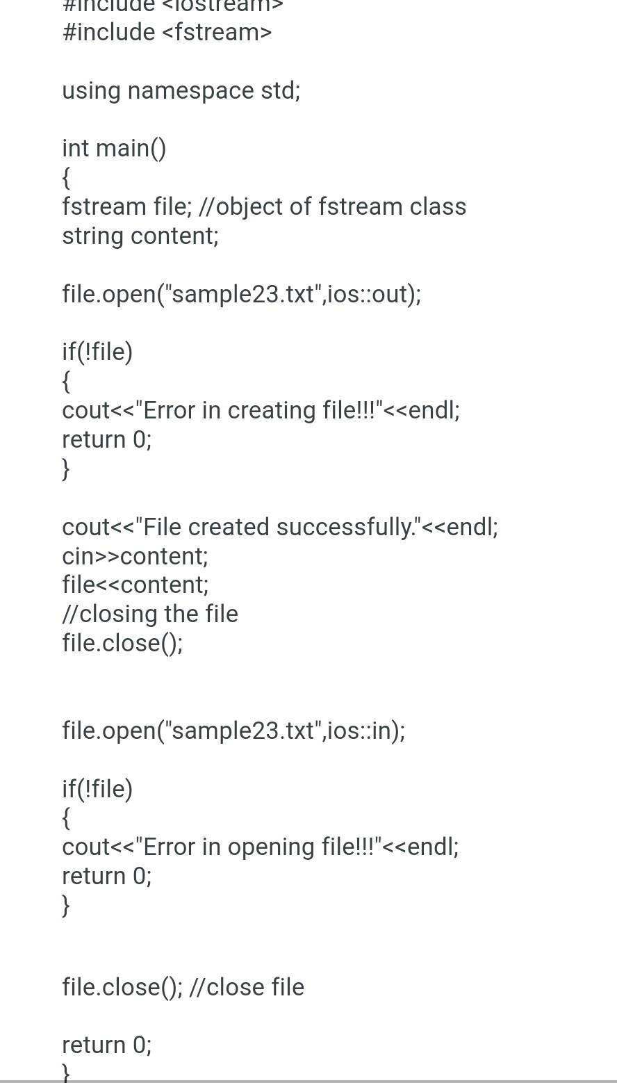 Solved You Have To Add/Implement File Handling Module In The | Chegg.com