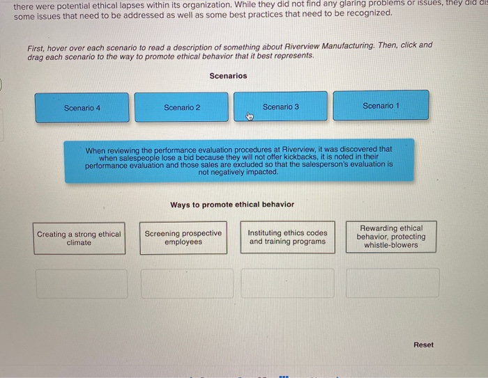 Solved 2 How Organizations Can Promote Ethics 07:22 Ethics | Chegg.com