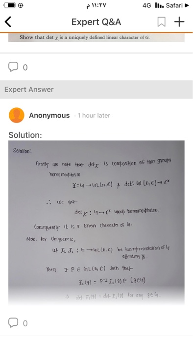 Solved Uu De X G Det G For Any م ۱۱ ۲۷ Exp Chegg Com
