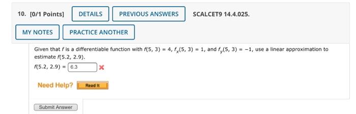 Solved Given that f is a differentiable function with | Chegg.com