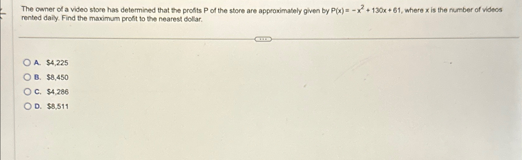 Solved The owner of a video store has determined that the