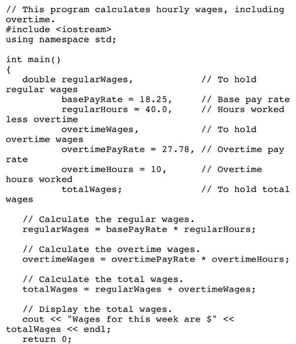 solved-this-progam-calculates-the-user-s-pay-include-chegg