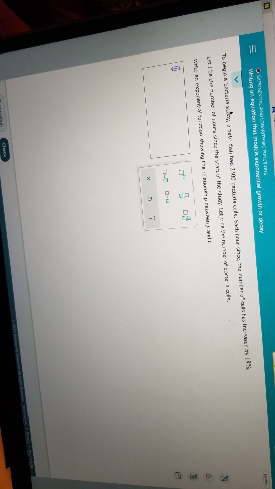 Solved funnel III O EXPONENTIAL AND LOGARITHMIC FUNCTIONS | Chegg.com
