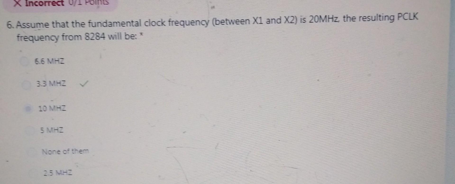 Solved 7.In a Microprocessor operating at 5MHz clock,