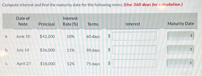 solved-compute-interest-and-find-the-maturity-date-for-the-chegg