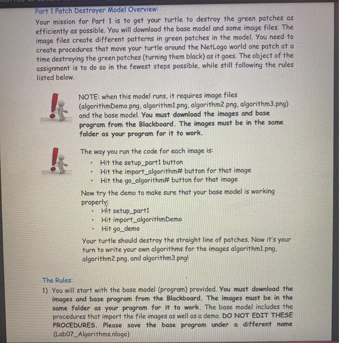 Using NetLogo PART 1 Patch Destroyer Sep part2 setup