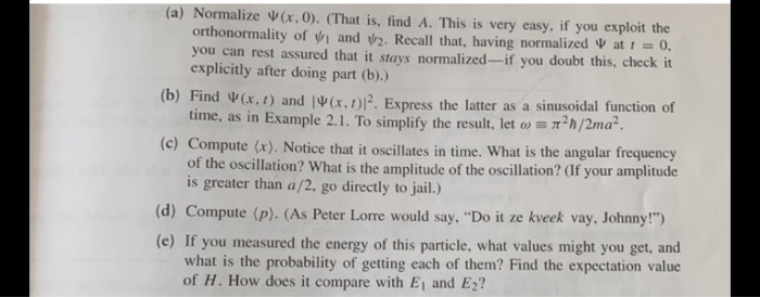 Solved 3. (25 Points) Griffiths, Introduction To Quantum | Chegg.com