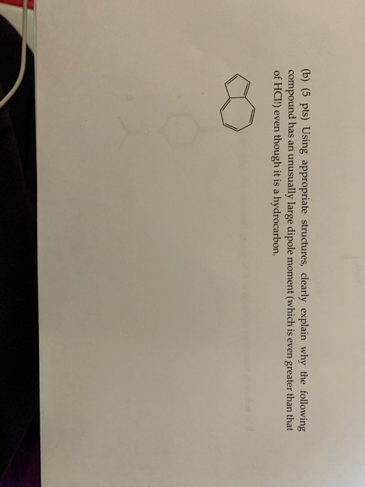 Solved (b) (5 Pts) Using Appropriate Structures, Clearly | Chegg.com