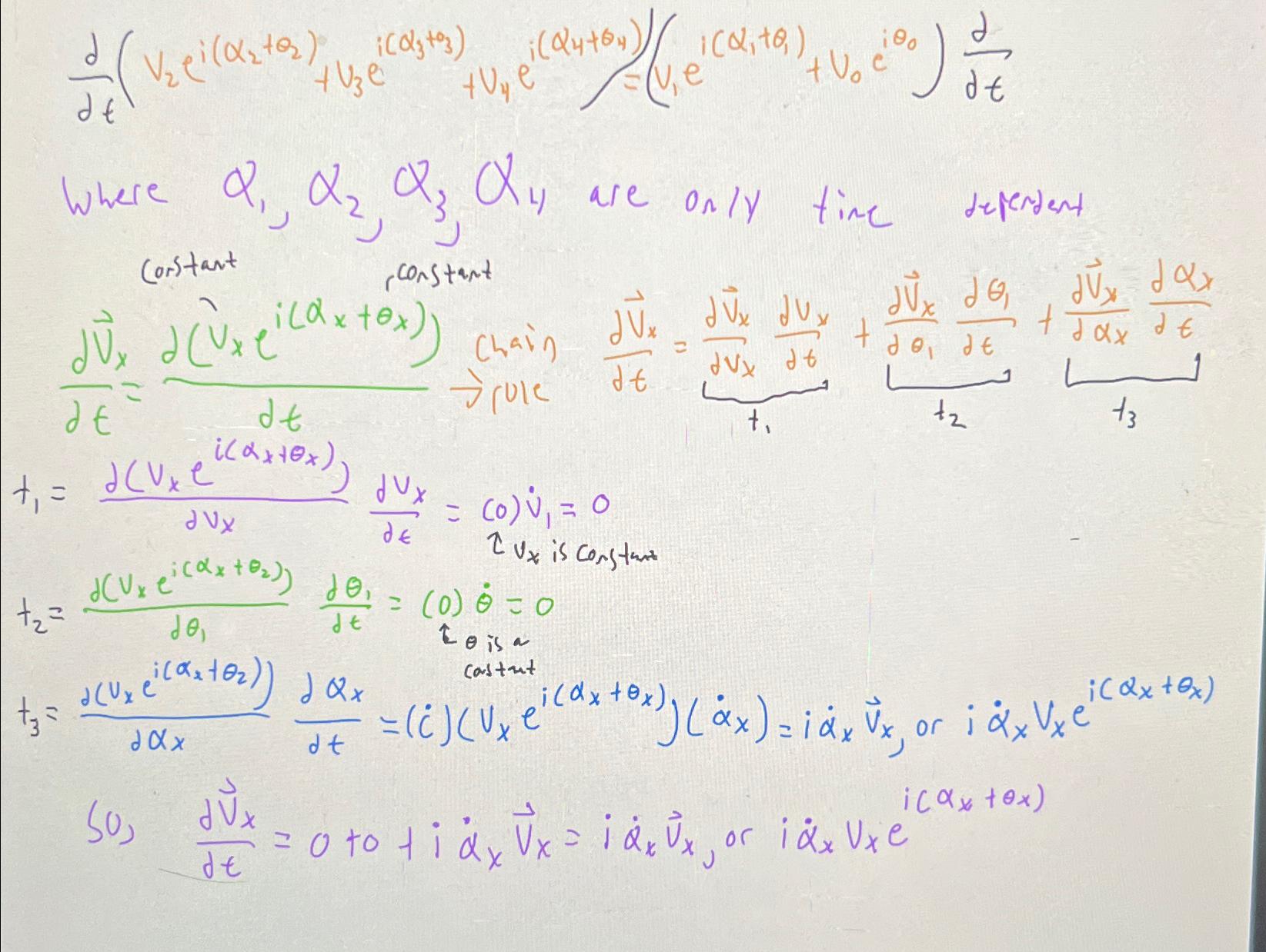 Please use picture. Solve for the derviative of | Chegg.com