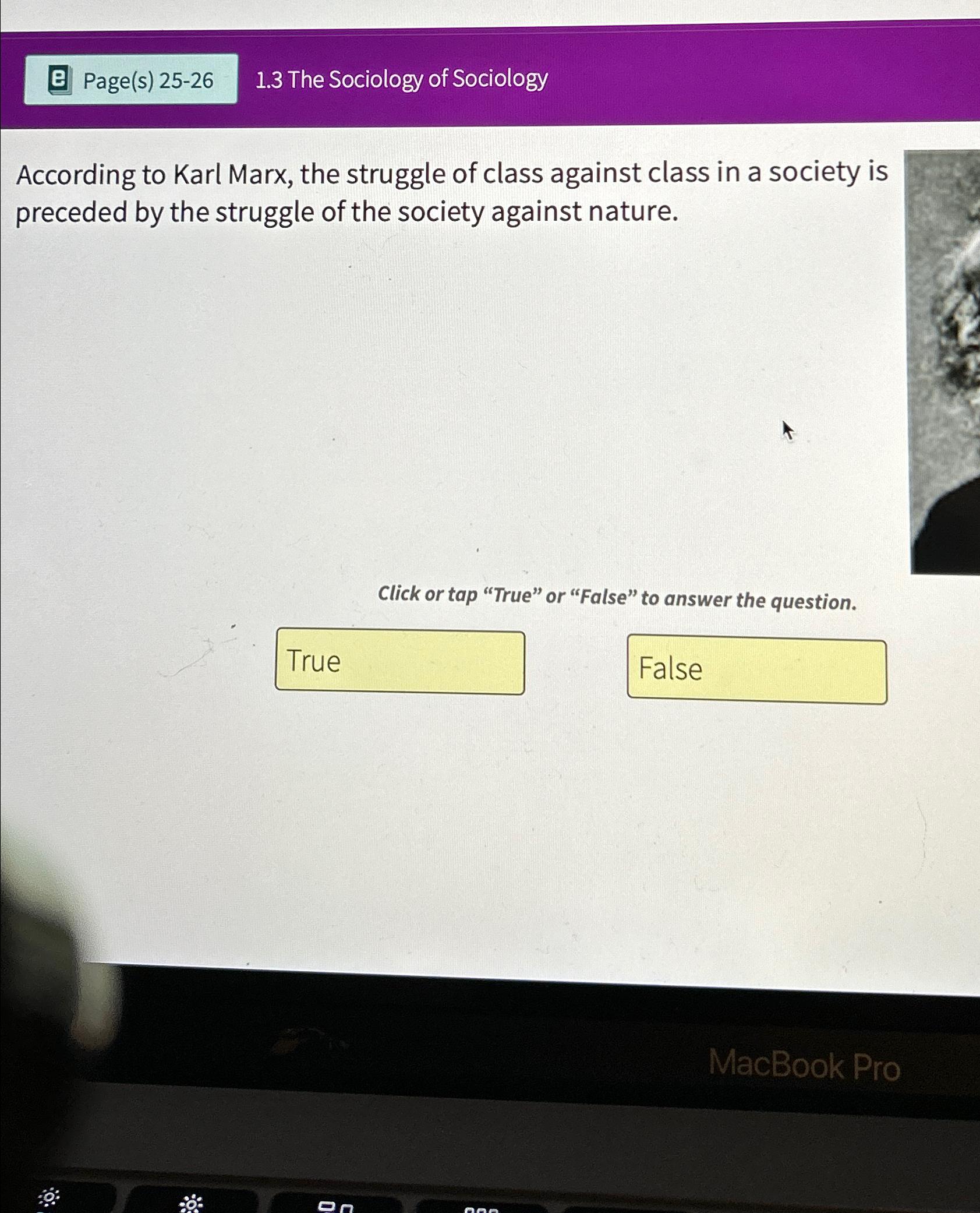 Solved 1.3 ﻿The Sociology Of SociologyAccording To Karl | Chegg.com