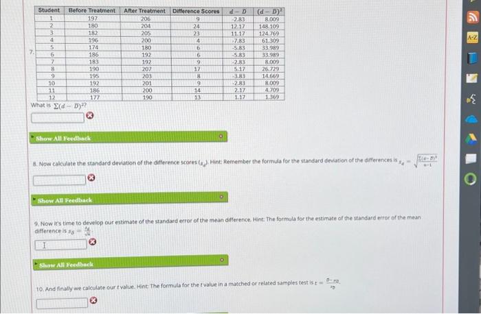 Solved 4. Here are the scores for the 12 students. Calculate | Chegg.com