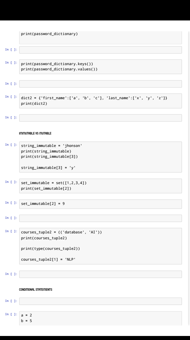 Solved In [1]: print("Hello, STUDENTS OF ITWB2043 MC-S2 | Chegg.com