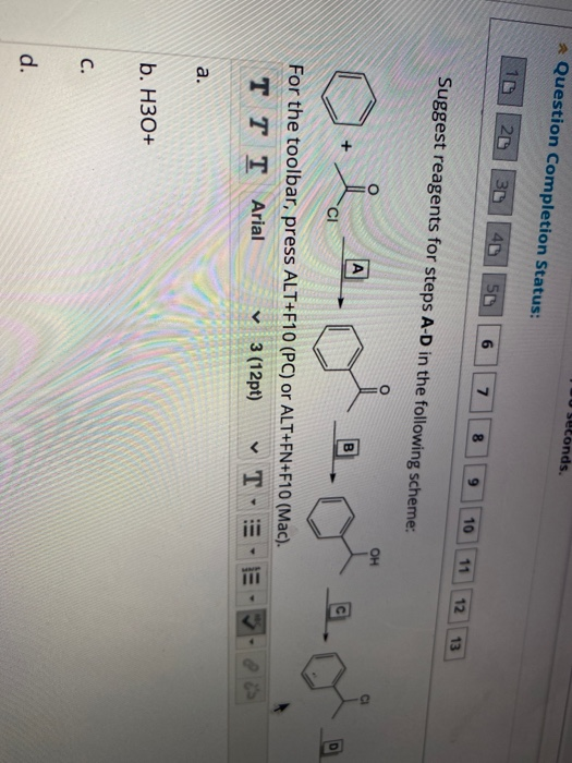 Solved Question Completion Status: Seconds. 23 33 4D 50 6 7 | Chegg.com