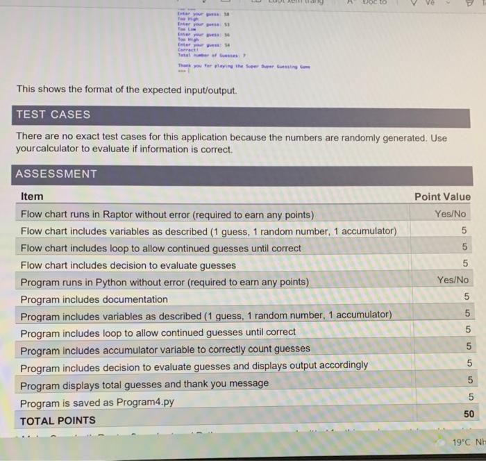 Solved 1. Creat FLOW CHART & PYTHON( INCLUDE COMMENT)2. Run | Chegg.com