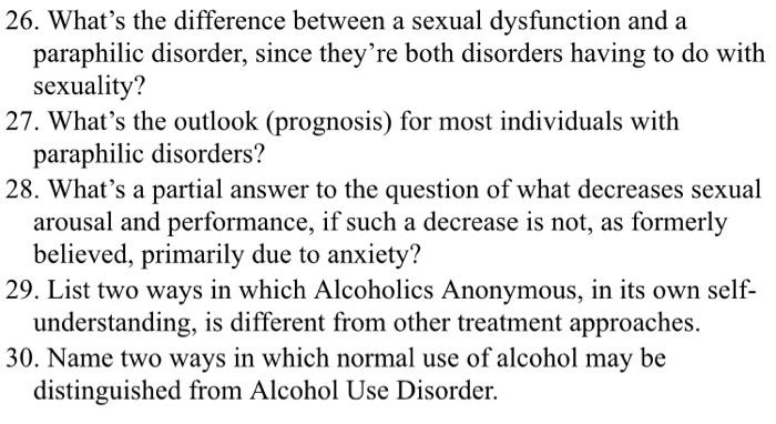 Solved 26. What s the difference between a sexual Chegg