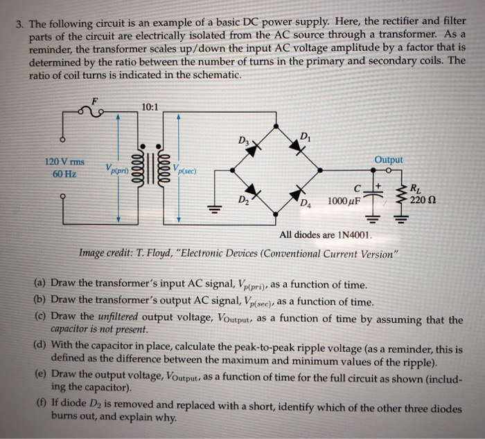 Solved 3. following circuit is an example of a basic | Chegg.com