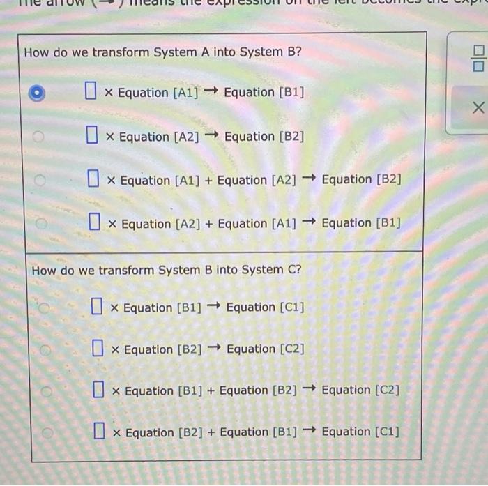 Solved Consider the following three systems of linear | Chegg.com