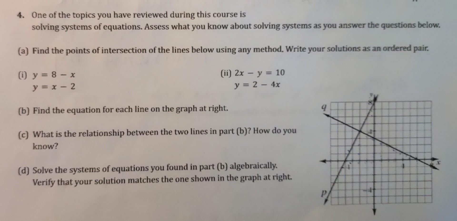 assignment 04 04 solving systems of equations approximately