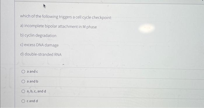 Solved A And C A And B A,b,c, And D C And D | Chegg.com