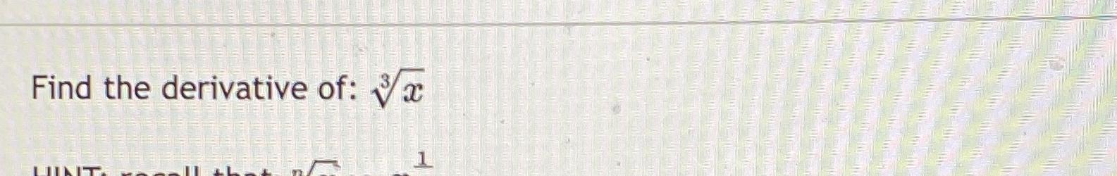 solved-find-the-derivative-of-x3-chegg