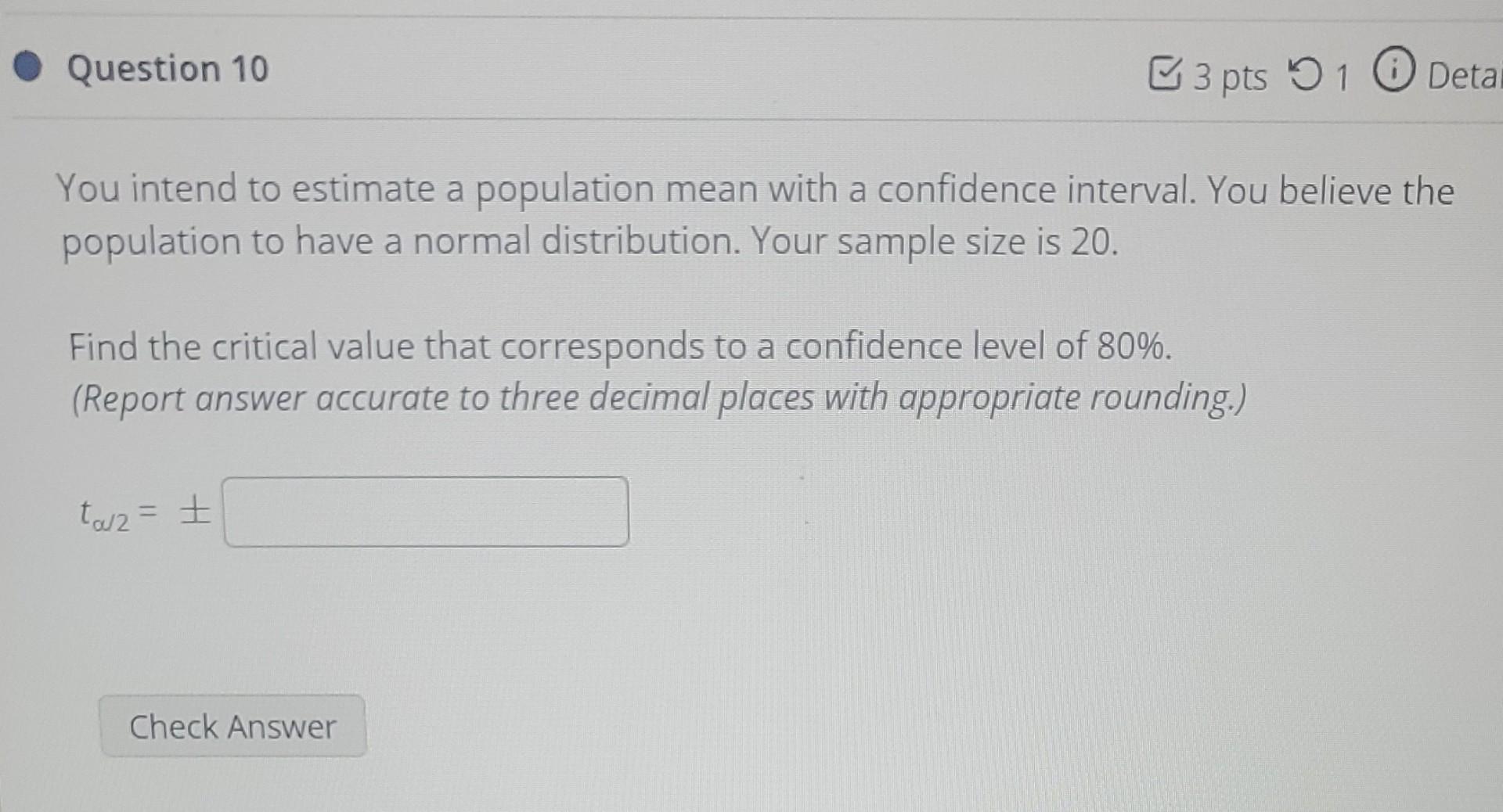 Solved You intend to estimate a population mean with a | Chegg.com