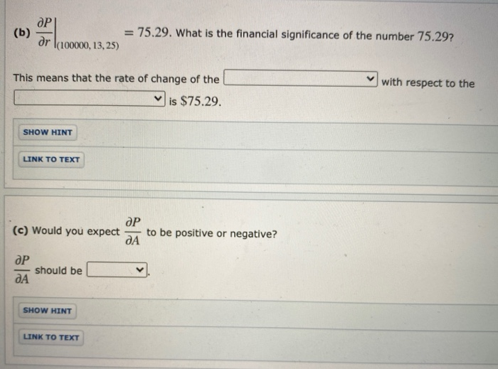 Solved The Monthly Mortgage Payment In Dollars, P, For A | Chegg.com