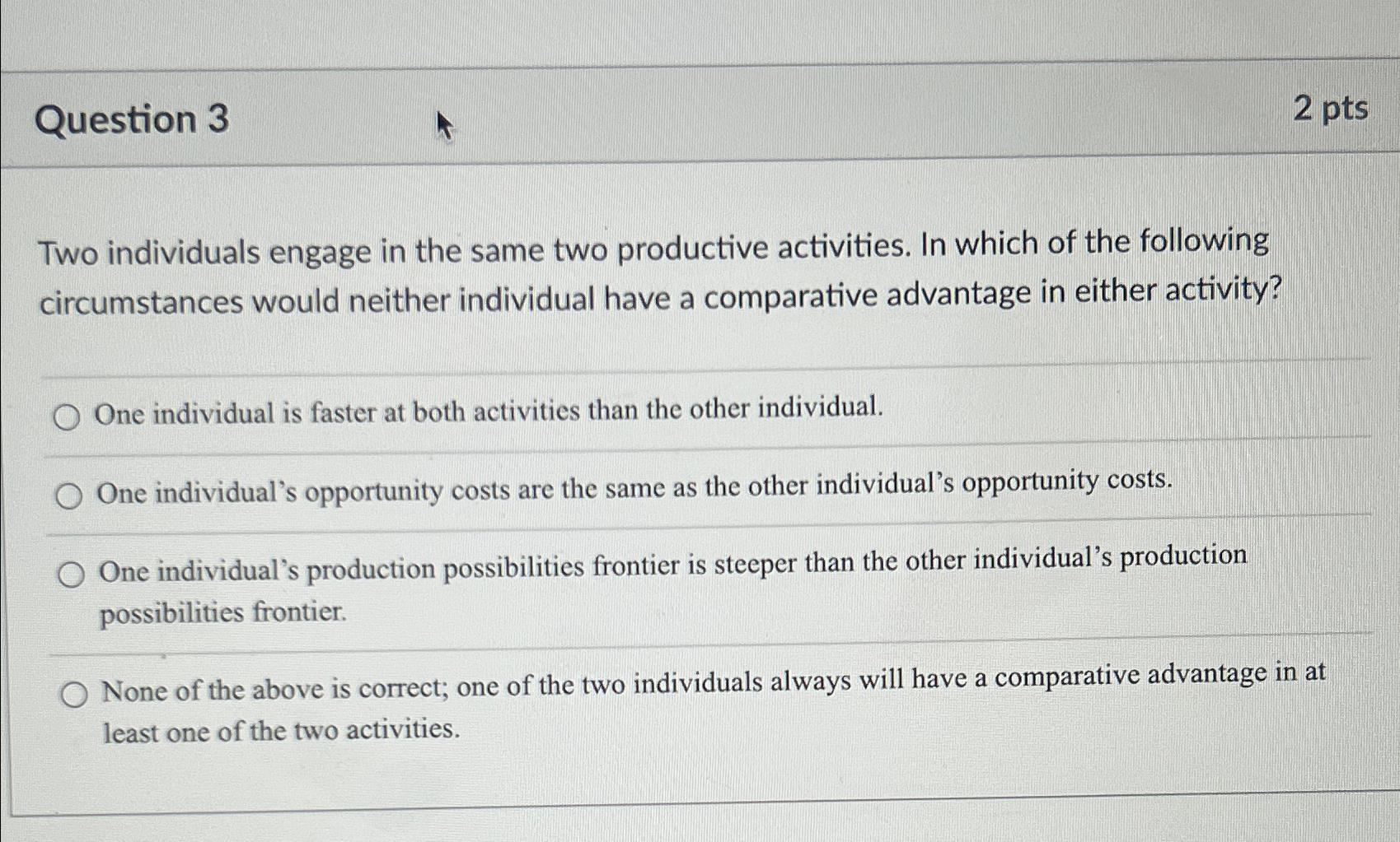 Solved Question 32 ﻿ptsTwo individuals engage in the same | Chegg.com