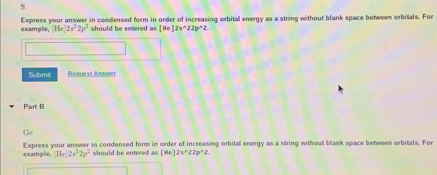 Solved SExpress your answer in condensed form in order of | Chegg.com
