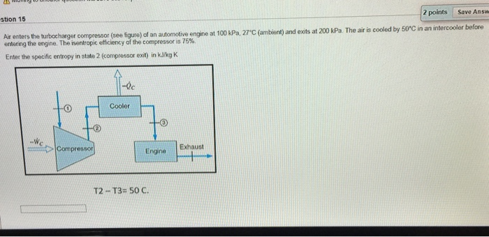 Solved Question 11 3 points Save Answer A refrigerator | Chegg.com