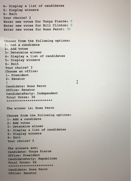 Program 6 You have been asked to write a program that | Chegg.com