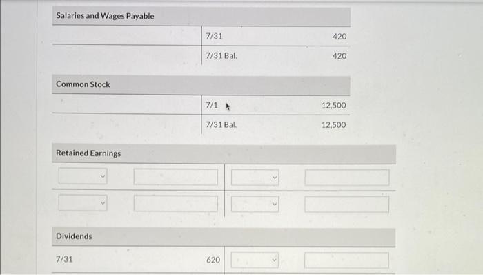 Solved Journalize and post closing entries and complete the | Chegg.com